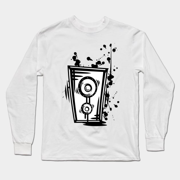 Leaky Speaker Long Sleeve T-Shirt by AlterAspect